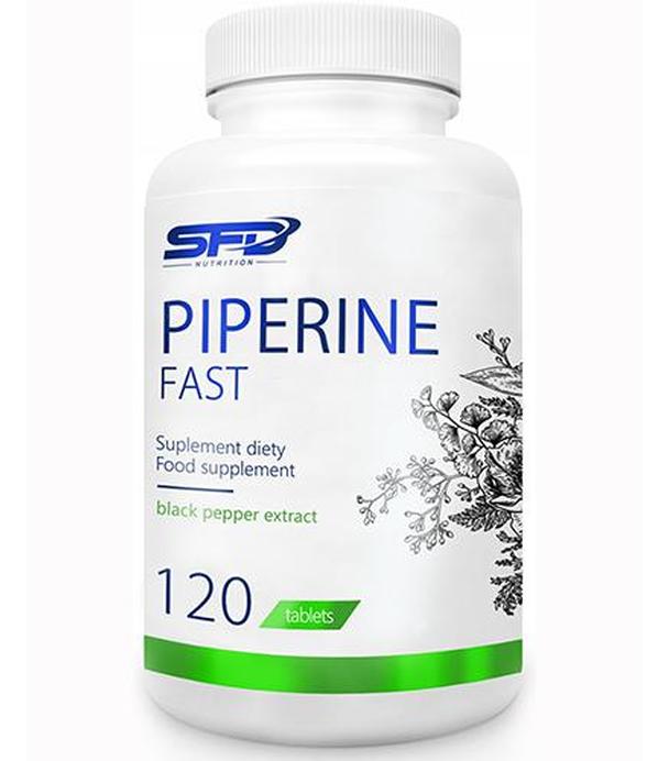 SFD Piperine Fast, 120 tabl., cena, opinie, stosowanie