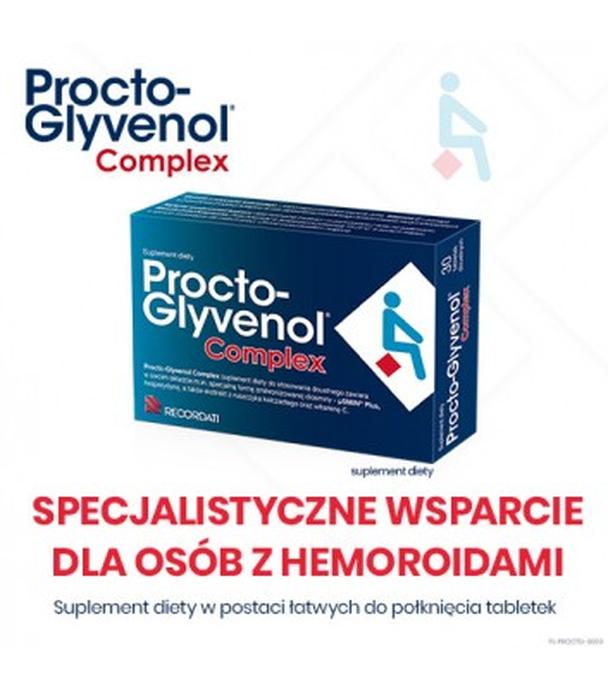 PROCTO-GLYVENOL COMPLEX 30 tabl. na hemoroidy