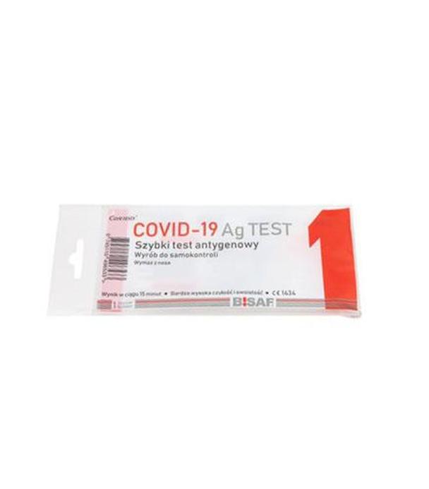 Bisaf Test antygenowy COVID-19 Ag, 1 szt., cena, opinie, stosowanie