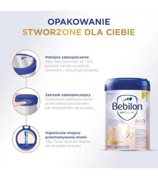 Bebilon PROfutura DUOBIOTIK 2, mleko następne po 6. miesiącu, 800 g