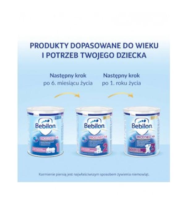 Bebilon Prosyneo HA 1, mleko początkowe dla niemowląt od urodzenia, 400 g - ważny do 2025-09-10