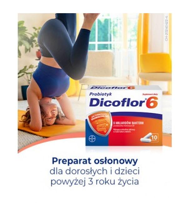 Dicoflor 6, 10 kapsułek