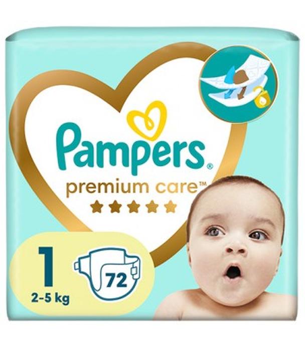 Pampers Premium Care rozmiar 1, 2 kg - 5 kg, 72 sztuki