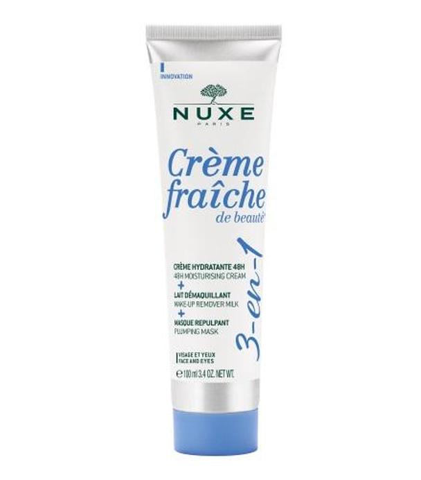 Nuxe Creme fraiche de beaute Krem nawilżający 3w1, 100 ml, cena, opinie, wskazania - ważny do 2025-09-30