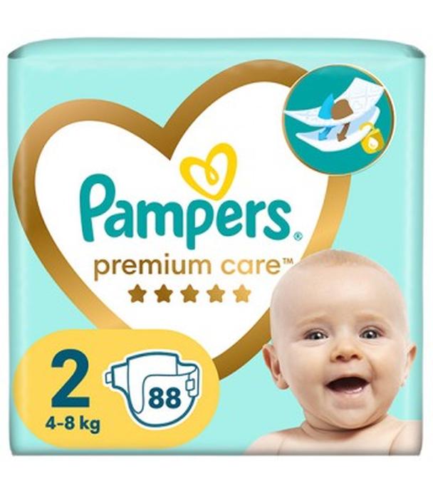 Pampers Premium Care rozmiar 2, 4 kg - 8 kg, 88 sztuk