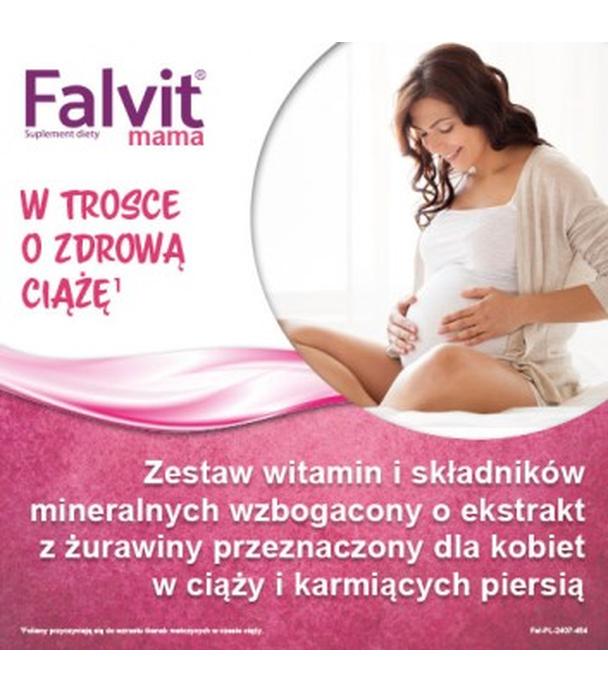 FALVIT MAMA Dla kobiet w ciąży i karmiących, 30 tabletek - ważny do 2025-08-31