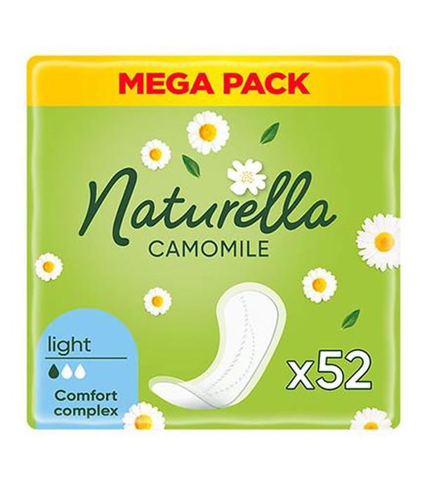 Naturella Camomile Light  Wkładki Higieniczne, 52 sztuk