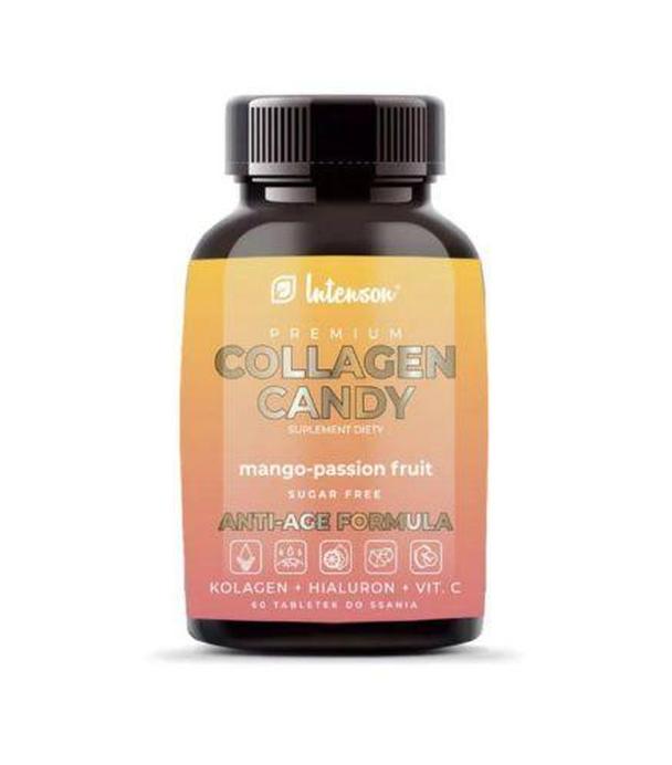 COLLAGEN CANDY Anti-Age Formuła o smaku mango-marakuja, 60 tabletek