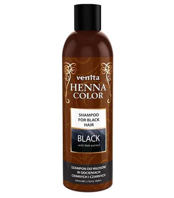 VENITA Henna Color Szampon podtrzymujący kolor black, 250 ml