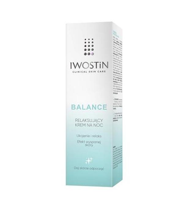 Iwostin Balance Relaksujący krem na noc - 50 ml - cena, opinie, właściwości