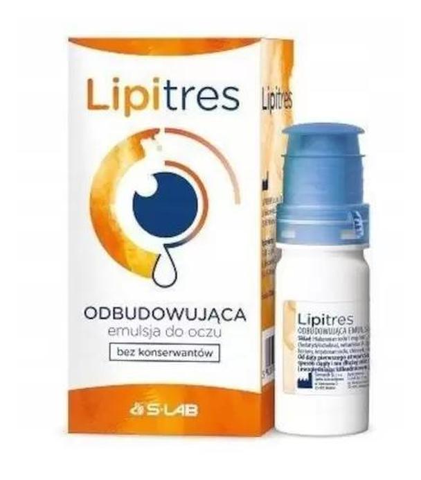 Lipitres emulsja do oczu odbudowująca, 10 ml