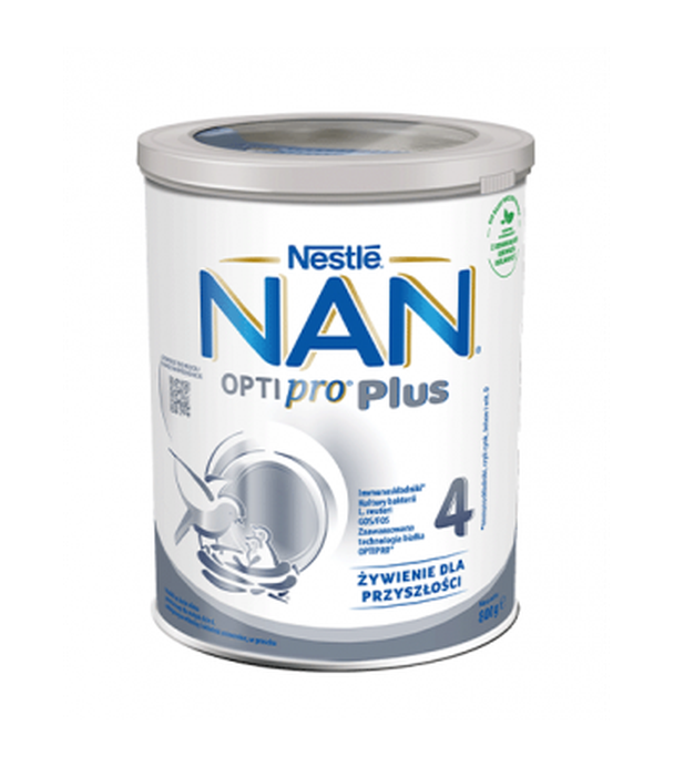Nestle NAN OPTIPRO Plus 4, mleko modyfikowane junior dla dzieci po 2. roku, 800 g (puszka)