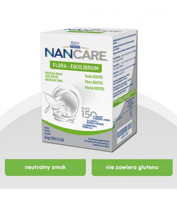 Nestle NAN CARE Flora - Equilibrium - suplement diety dla niemowląt od urodzenia – 44 g