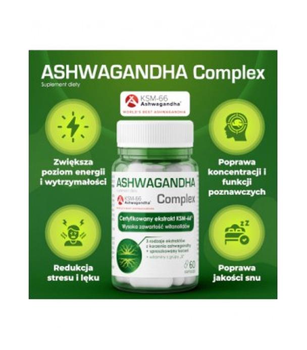 Ashwagandha Complex, 60 kapsułek