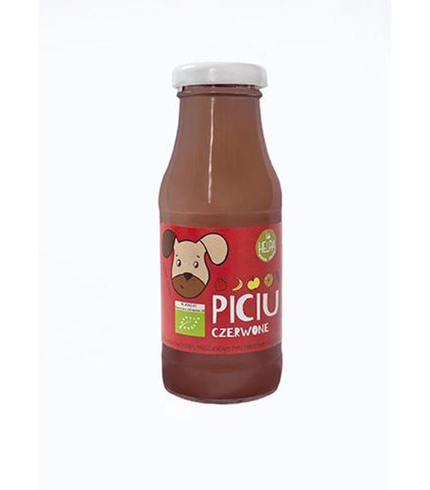 Helpa Piciu Czerwone Bio napój owocowy przecierowy typu smoothie z dodatkiem kaszki - 200 ml - cena, opinie, właściwości