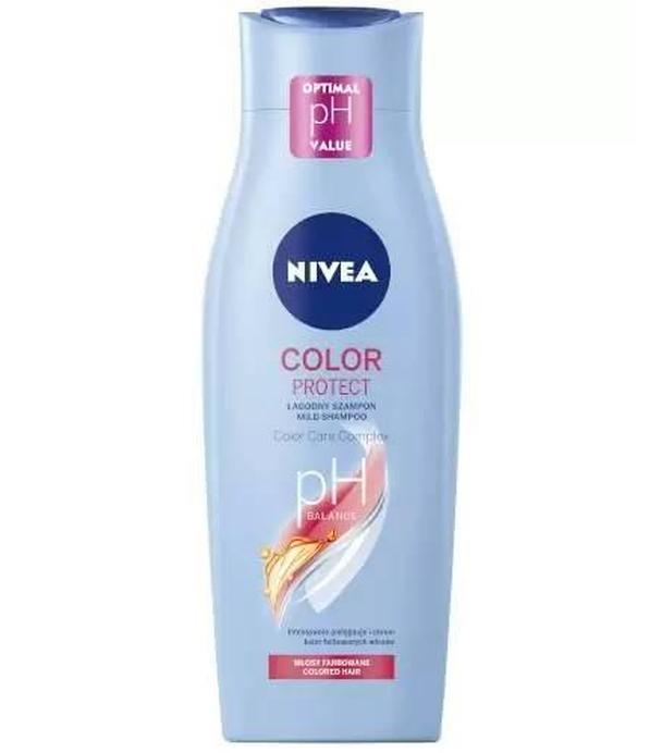 Nivea Color Protect łagodny szampon do włosów farbowanych, 400 ml