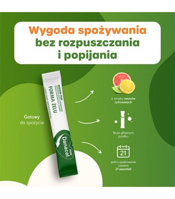 Danacol Plus, saszetki, 21 sztuk