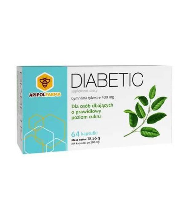 Diabetic Gymnema Sylvestris, kapsułki, 64 sztuki