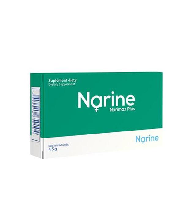 NARINE Narimax Plus 150 mg - 30 kaps. - obniża poziom cholesterolu cena, opinie, dawkowanie
