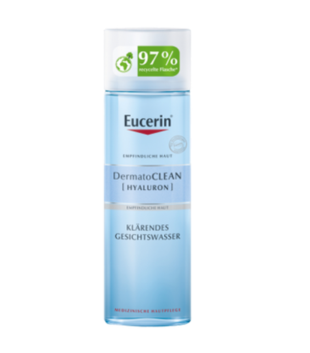 Eucerin Dermatoclean Hyaluron Tonik oczyszczający do twarzy do każdego rodzaju skóry, 200 ml, cena, opinie, skład