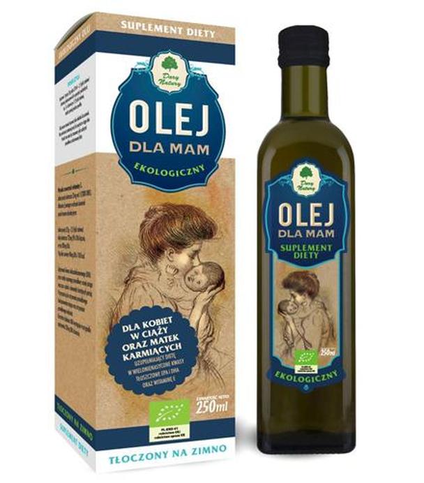 DARY NATURY Ekologiczny olej Dla Mam 250 ml cena, opinie, właściwości - ważny do 2025-08-04