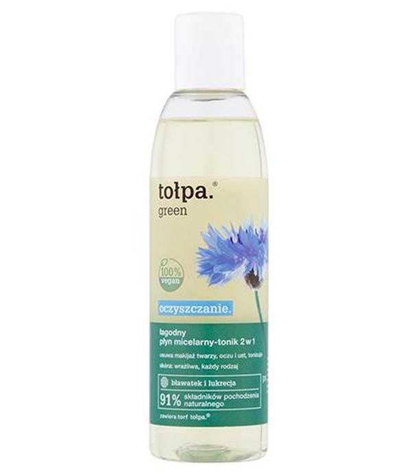 TOŁPA GREEN Łagodny płyn micelarny do mycia twarzy i oczu - 200 ml