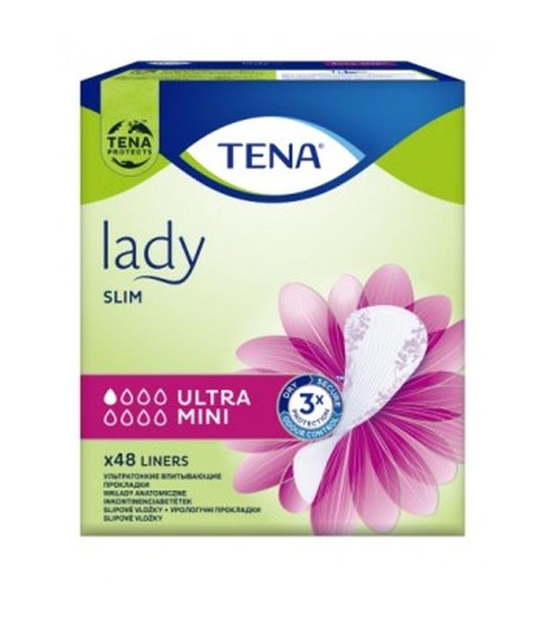 TENA Lady Slim Ultra Mini, specjalistyczne wkładki, 48 sztuk