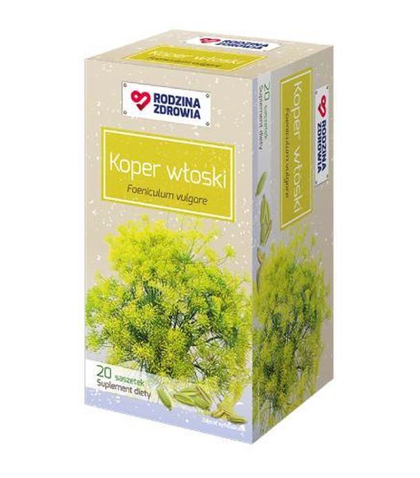 Rodzina Zdrowia Koper Włoski, 20 saszetek