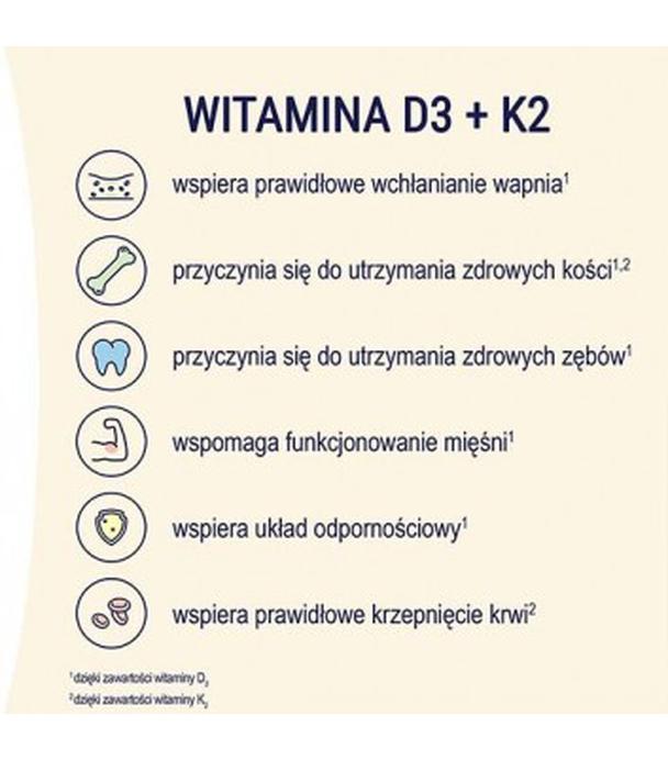 NATURELL Witamina D3 + K2 MK-7, 60 tabl.