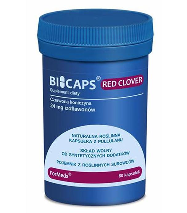 Bicaps Czerwona koniczyna Red Clover - 60 kaps. - cena, opinie, właściwości
