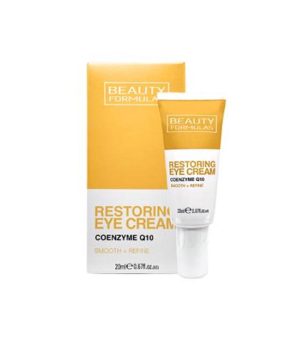 Beauty Formulas, Krem pod oczy odbudowujący z koenzymem Q10, 20 ml