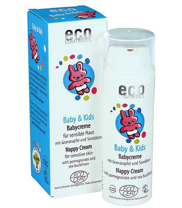 Eco Cosmetics Krem pod pieluszkę dla dzieci i niemowląt z owocem granatu i rokitnikiem do skóry wrażliwej - 50 ml - cena, opinie, właściwości - cena, opinie, właściwości