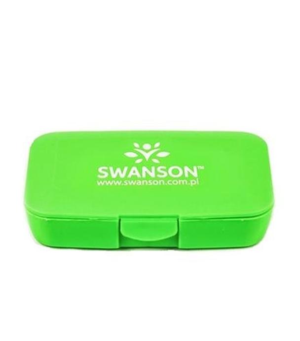 SWANSON Pill Box - Kasetka na tabletki (zielona) - 1 szt