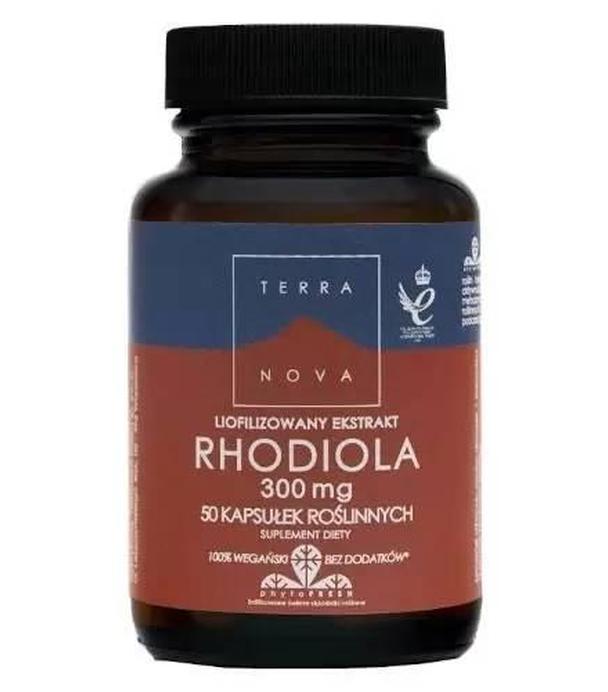 Terranova, Rhodiola, 300 mg, kapsułki roślinne, 50 sztuk
