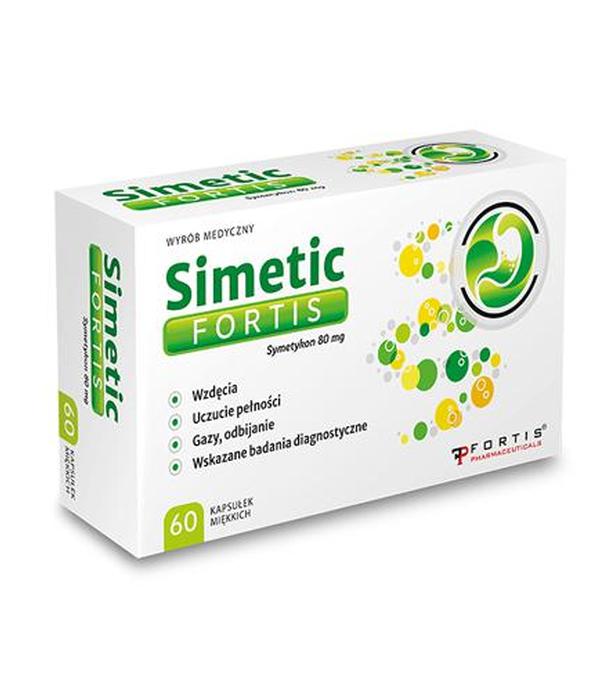 Simetic Fortis 80 mg, 60 kaps.
