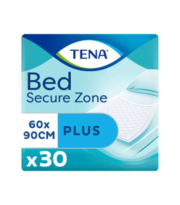 TENA BED PLUS SECURE ZONE Podkłady chłonne 60 x 90 cm - 30 szt. - cena, opinie, właściwości