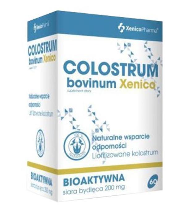 Colostrum bovinum Xenico Natrualne wsparcie odporności  - 60 tabl. - cena, opinie, dawkowanie