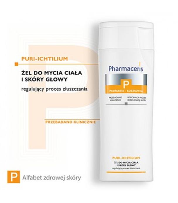 Pharmaceris P PURI-ICHTILIUM Żel do mycia ciała i skóry głowy, 250 ml