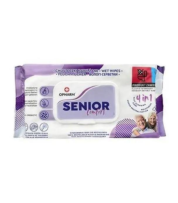 Opharm Senior Comfort, chusteczki nawilżane, 72 sztuki