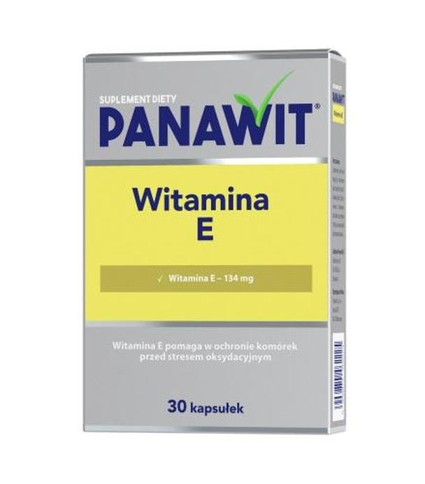 PANAWIT Witamina E - 30 kaps. - cena, opinie, dawkowanie - ważny do 2025-02-19