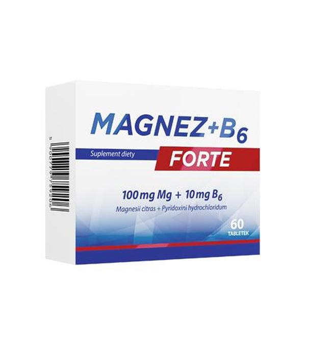 Magnez + B6 Forte, 60 tabletek