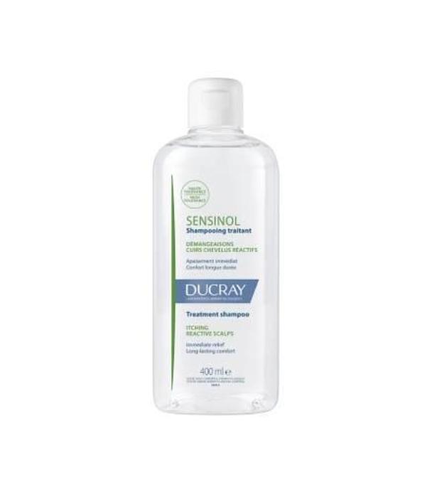 Ducray Sensinol, szampon swędzenie, wrażliwa skóra głowy, 400 ml