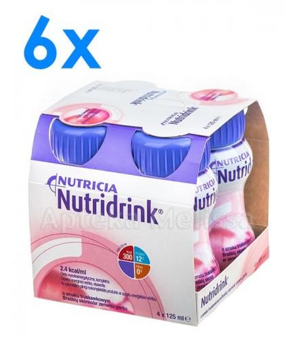 NUTRIDRINK O smaku truskawkowym - 24 x 125 ml