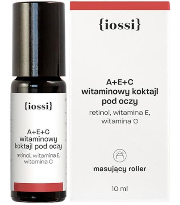 Iossi A+E+C Witaminowy koktajl pod oczy Retinol, witamina A, witamina C - 10 ml - cena, opinie, właściwości