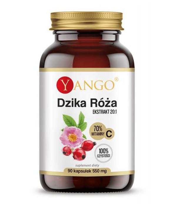 Yango Dzika róża 550 mg - 90 kaps. Na odporność - cena, opinie, stosowanie