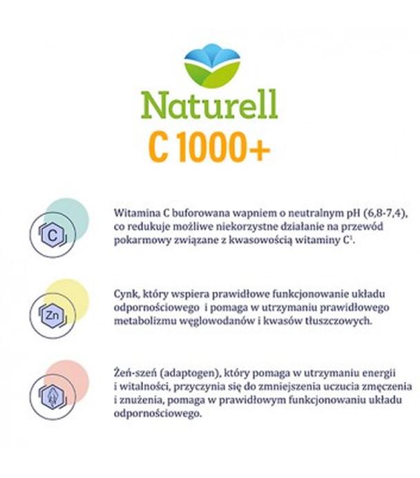 Naturell C 1000+, 30 kapsułek, cena, opinie, stosowanie
