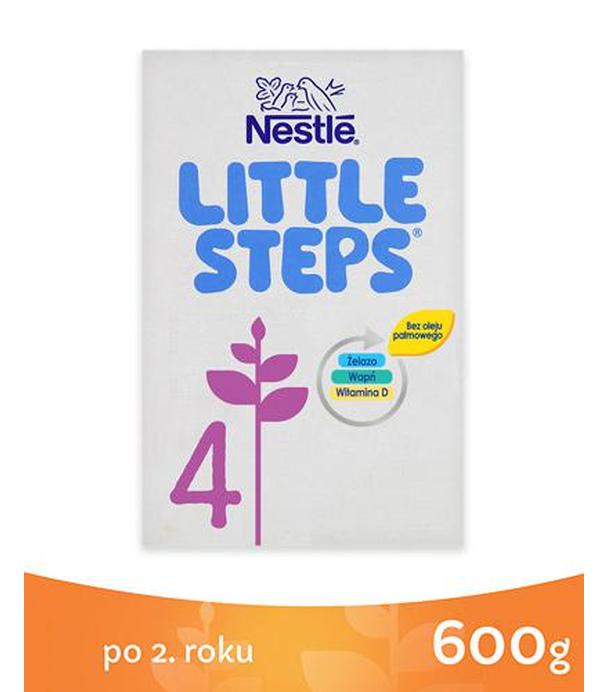 Nestle LITTLE STEPS 4 Mleko modyfikowane dla dzieci po 2 roku życia o smaku waniliowym - 600 g - cena, opinie, stosowanie