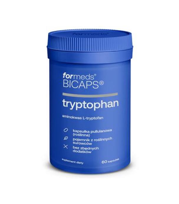 Bicaps Tryptophan, kapsułki, 60 sztuk