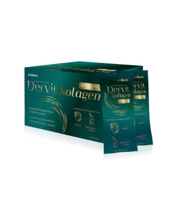 Dervit Kolagen 10000 mg, saszetki, 30 sztuk