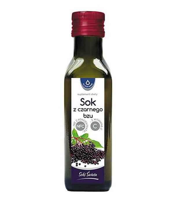 OLEOFARM Sok z czarnego bzu z witaminą C, 100 ml - ważny do 2025-09-30